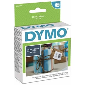 Etiketrulle DYMO hvid, 750 etiketter