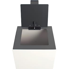 Deksel met klep V-Part, voor modulaire afvalbak 85 l & 90 l
