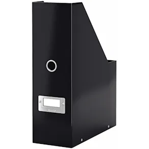 Tidskriftssamlare ClicknStore A4 svart