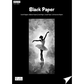 Svart papper FSC 30 blad