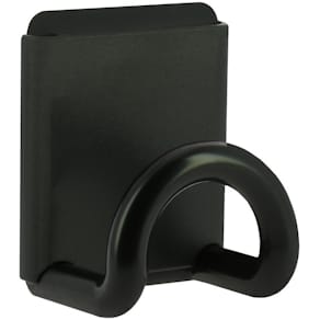 Garderobenhaken UNILUX magnetisch, schwarz