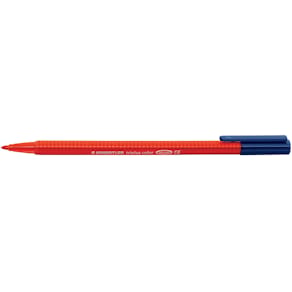 Faserschreiber STAEDTLER triplus color, rot, 1,0 mm, 10er Schacht