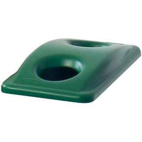 Lock till papperskorg RUBBERMAID Slim Jim® grön