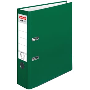 Ordner Herlitz maX.file protect, A4, 8 cm, grün