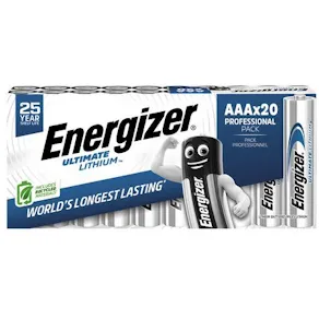 Batteri ENERGIZER Ultimate AAA 20/fp