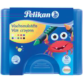 Wachsmalstifte Pelikan 655/10, 10er-Etui