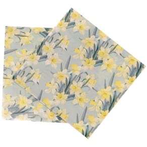 Servett Påsklilja 3-lags 33x33cm 20/fp