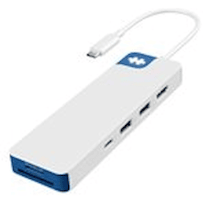 HyperDrive Flex 8 Port USB-C Hub Blue