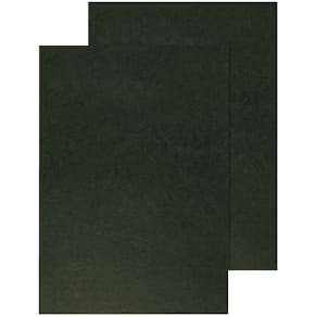 Einbanddeckel Q-CONNECT, Lederstruktur, A4, schwarz