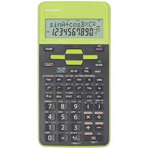 Schulrechner Sharp EL 531 TH GR, 12-stellig, schwarz/grün