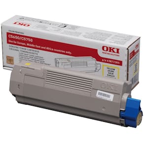 Toner OKI 43872305 2K gul