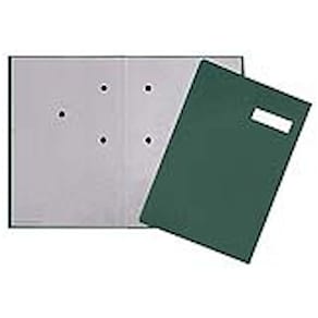 Unterschriftsmappe Q-CONNECT KF31013, grün