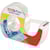Plakband tesa dubbelzijdig, ft 12 mm x 7,5 m, op blister