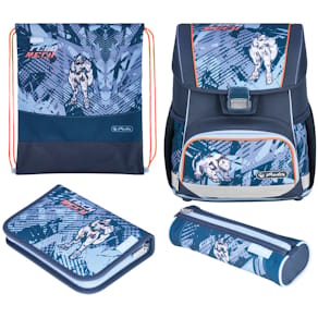 Schulrucksack-Set Herlitz Loop Plus Tech Mech
