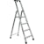 Trapladder Galico Quadra, industrieel, 4 treden