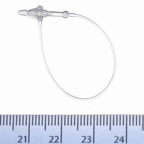 Kabelbinder 127 mm, PP, transparent hvid, 5000 stk