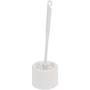 Bürste CLEAN WC-Bürste mit Halterung, 30x30 cm, weiß