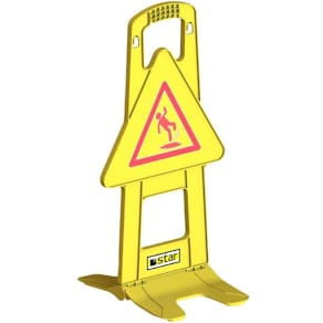 Varselskilt STAFF Wet Floor