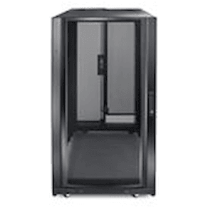 APC NetShelter SX - Rack - svart - 24U - 19" - TAA-kompatibel
