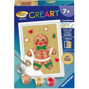 Malen-nach-Zahlen-Set Ravensburger CreArt, Lebkuchenmann
