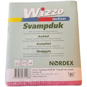Disktrasa Wizzo Clean M, sorterade färger, 4/fp