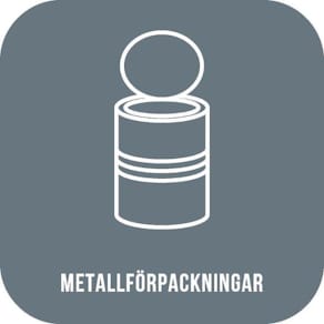 Dekal NORDEX metallförpackning