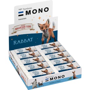 Radierer MONO Die Schule der magischen Tiere, Motiv Fuchs, weiß