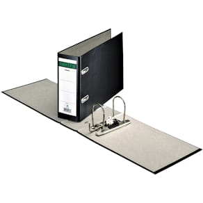 Ordner CENTRA, A5 quer, 7,3 cm, schwarz