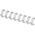 Draadruggen Fellowes, 14 mm, zilver, doos van 100 stuks