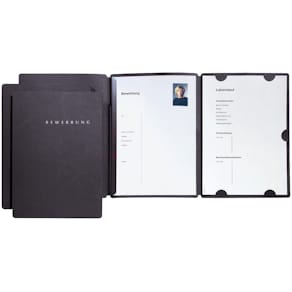 Bewerbungsmappe PAGNA SELECT, schwarz