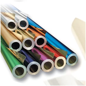 Metallfolie Folia 160, silber/silber, 2050x78 cm, 20 Rollen