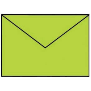 Briefumschlag Rössler Coloretti, C6, 5 Stück, hellgrün