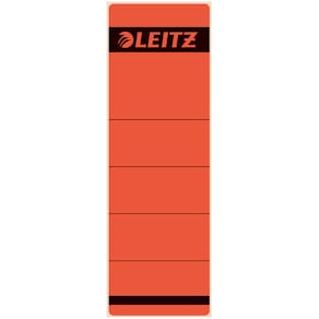 Rückenschild Leitz, kurz, breit, rot