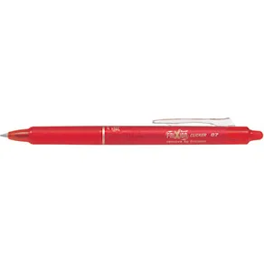 Gelkulpenna PILOT Frixion Clicker Medium Röd, 0.7mm, raderbar
