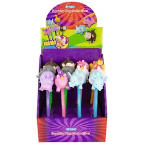 Kugelschreiber STYLEX Tiere, sortiert, 12 Stück im Display