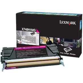 Toner LEXMARK X748H1MG 12K magenta