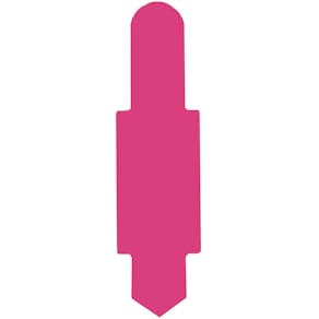 Stecksignal Elba, PVC, violett
