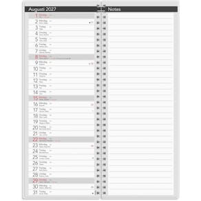Burde Bordskalender Elegant 2027 spiral