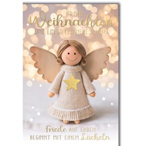Weihnachtskarten, geprägt