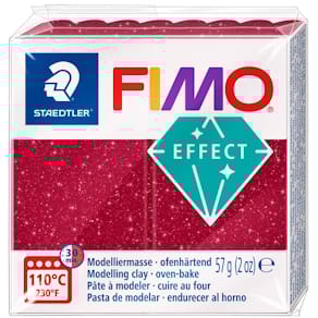 Modelliermasse Fimo Effect, galaxy rot, 57 g