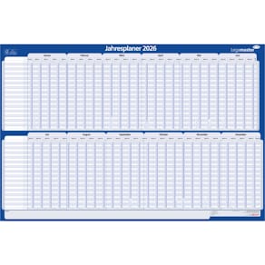 Kartonjahresplaner Legamaster, 2026, 60 x 90 cm
