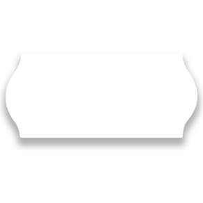 Prisetikett 26x12mm G1 vit 9000/fp
