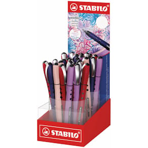 Tintenroller STABILO worker+ Wildflower NatureColors, sortiert