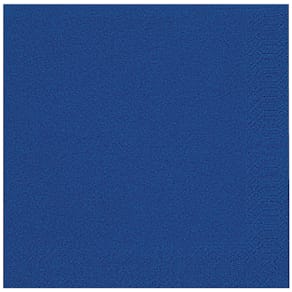 Serviette Duni Dinner Zelltuch, dunkelblau, 20 Stück