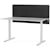 Bordsskärm Selma 1600 x 650 mm Svart