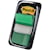Index Tabs Post-it Standaard, 24,4 x 43,2 mm, houder met 50 tabs,