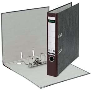 Ordner Leitz, Pappe, A4, 5,2 cm, braun