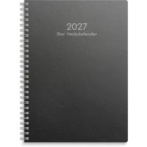 Stor Veckokalender Eco Line 2027