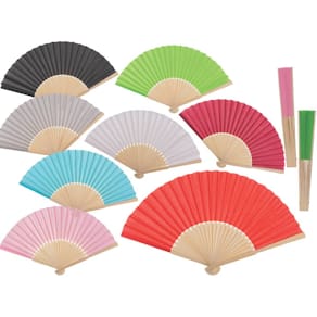 Fächer Out of the Blue Bambus, sortiert