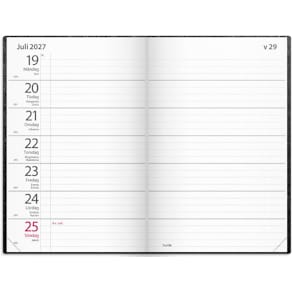 Burde Fickagenda 2027 svart